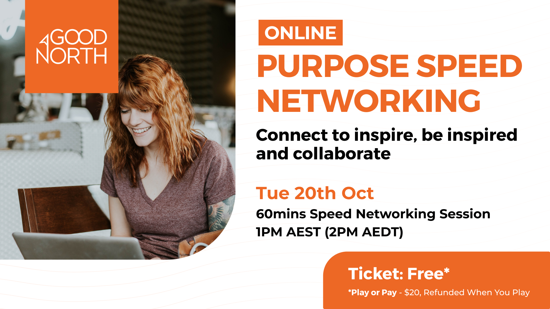 Purpose Speed Networking — Tue 20 October